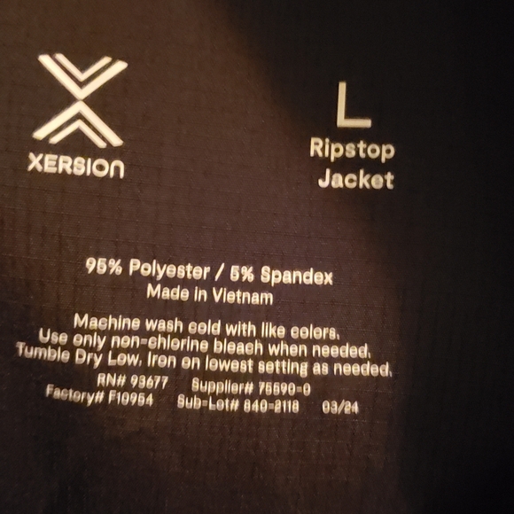 Xersion Rip Stop Jacket - Picture 2 of 6